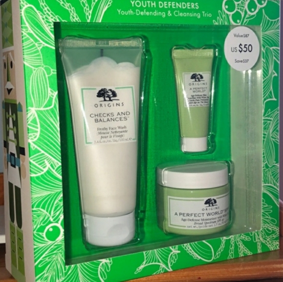 Origins | NWT Youth-Defending & Cleansing Trio Set - Picture 2 of 7
